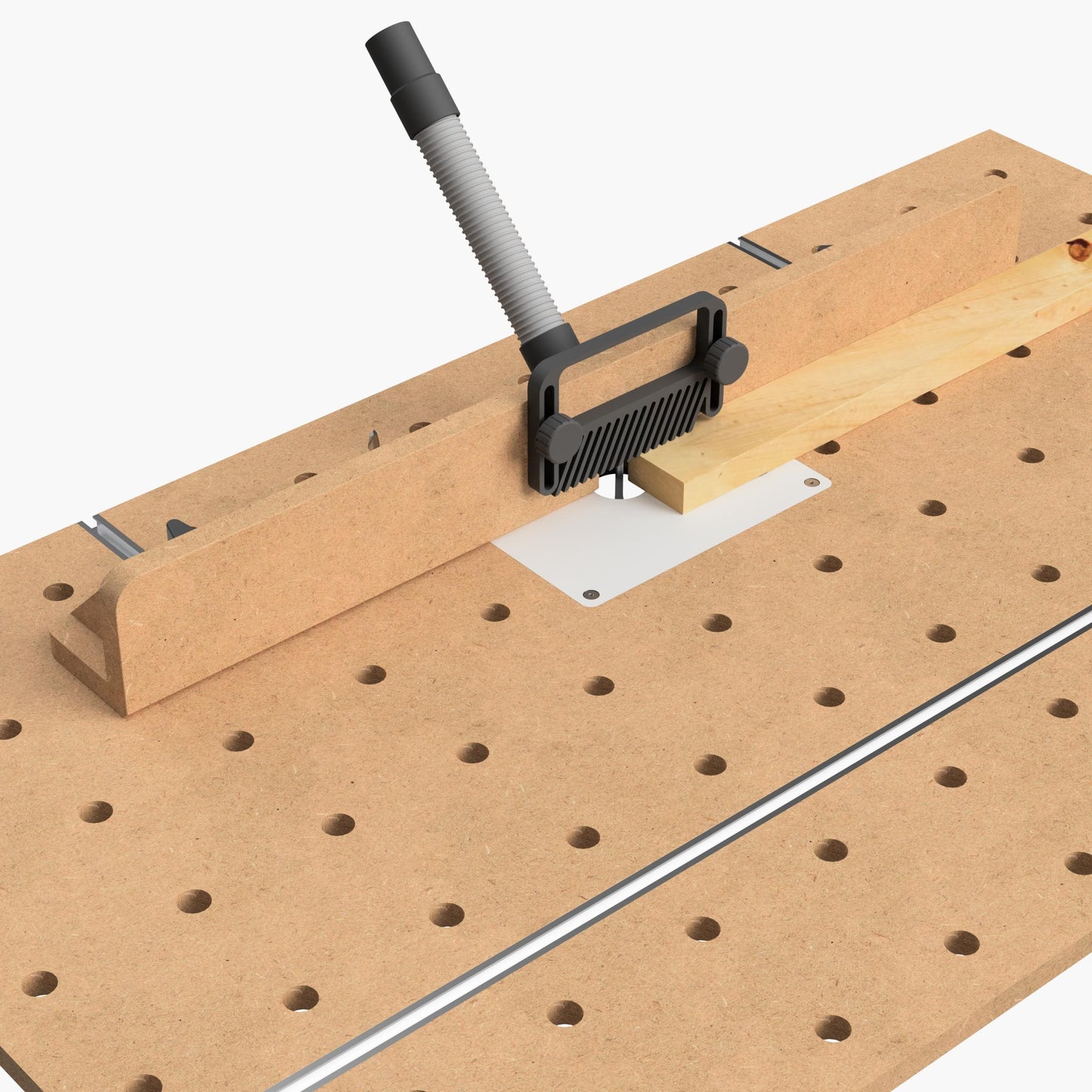 Benchdogs Bankhaken Anschläge für Lochrasterplatten | 20mm - 100mm Lochabstand