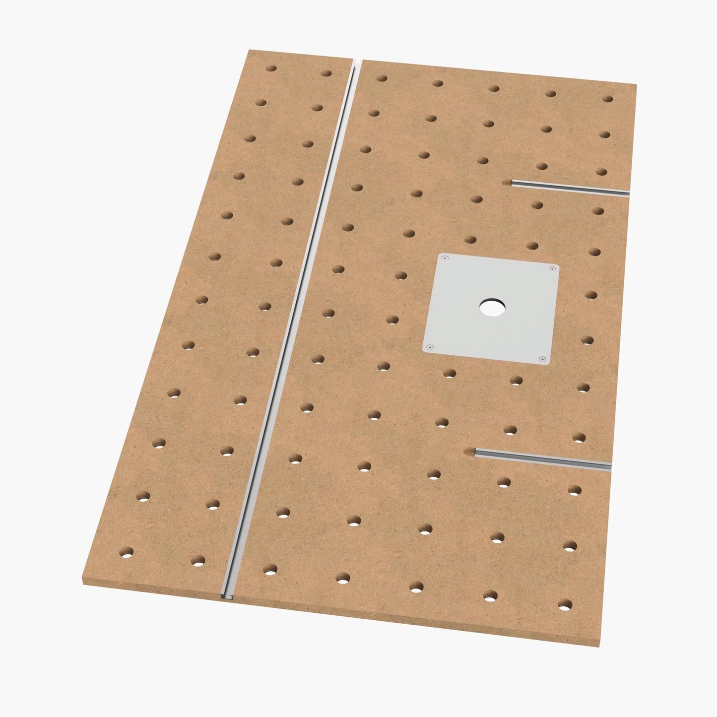 Lochrasterplatten für Fräseinsatz - Mein Shop