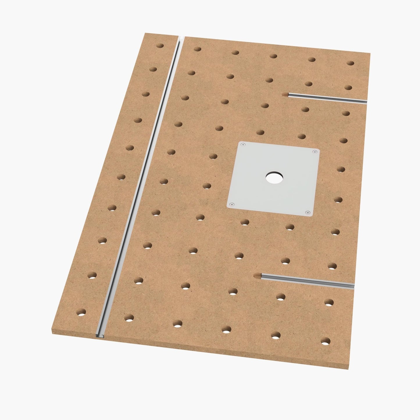 Lochrasterplatten für Fräseinsatz - Mein Shop