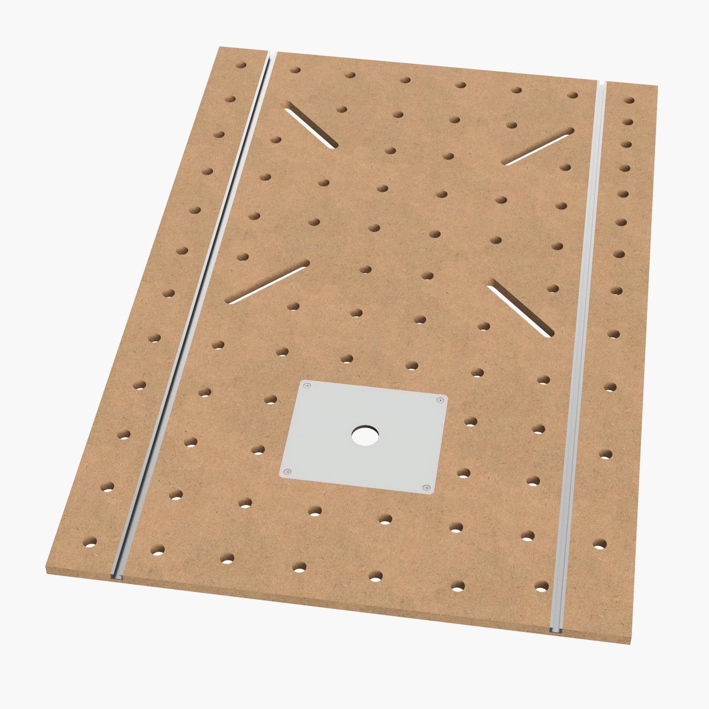 Lochrasterplatten für Fräseinsatz - Mein Shop