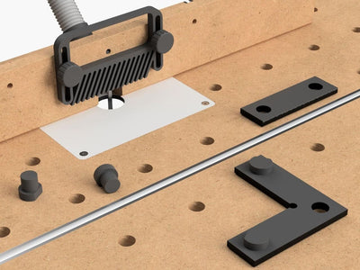 Zubehör für Lochplatten – Benchdogs Bankhaken Spannsystem Werkbank