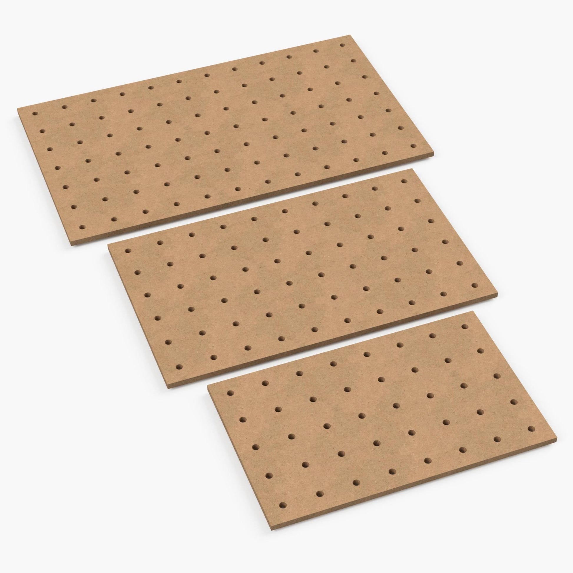 MDF Lochrasterplatte Basis 19mm – Werkbank Lochraster CNC-gefräst