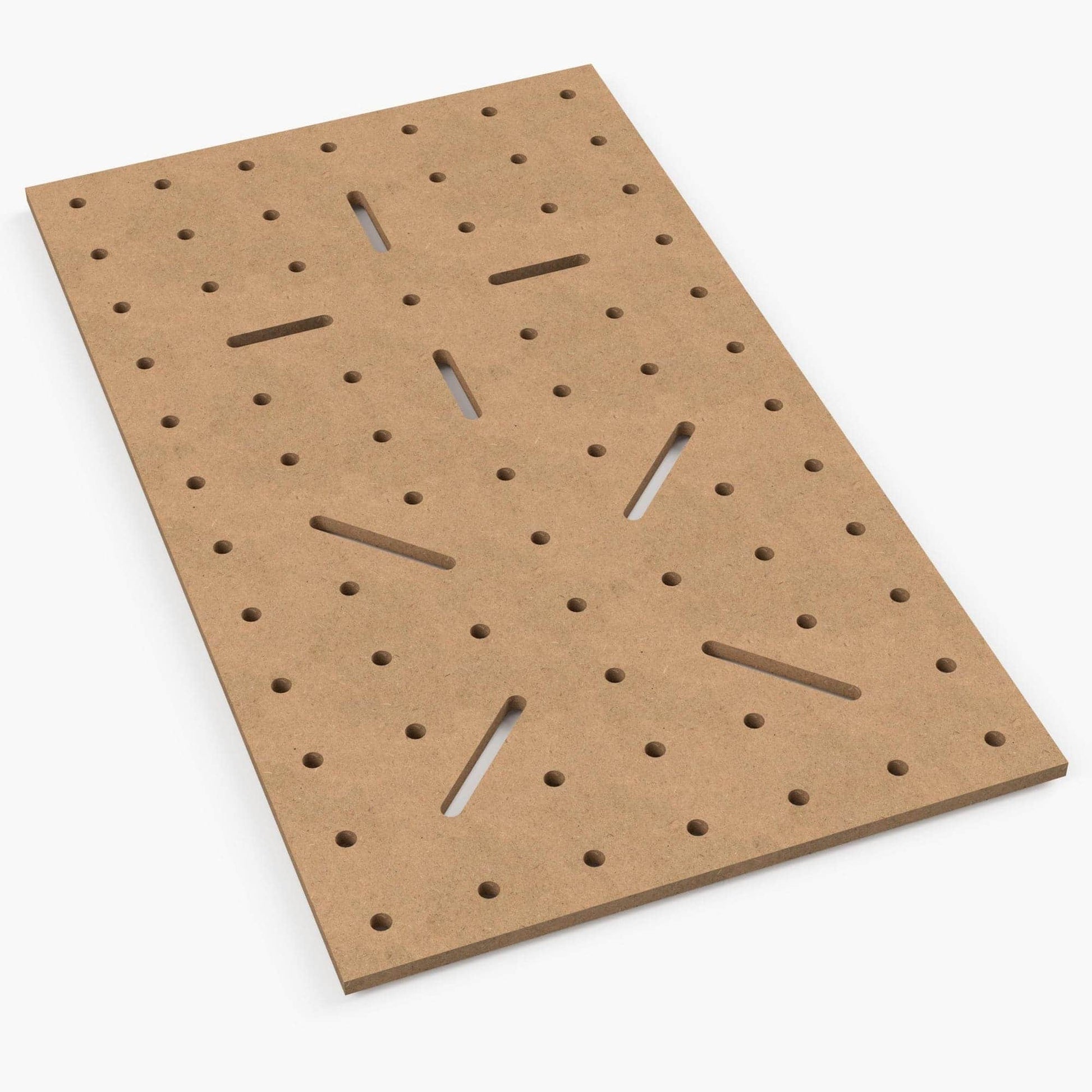 MDF Lochplatte Langloch 120×70cm – MFT-kompatibel Made in Germany