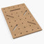 MDF Lochplatte Langloch 80×50cm – CNC-gefräst Made in Germany