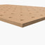 Detailansicht Kante MDF Lochrasterplatte Basis – 19mm Materialstärke sichtbar