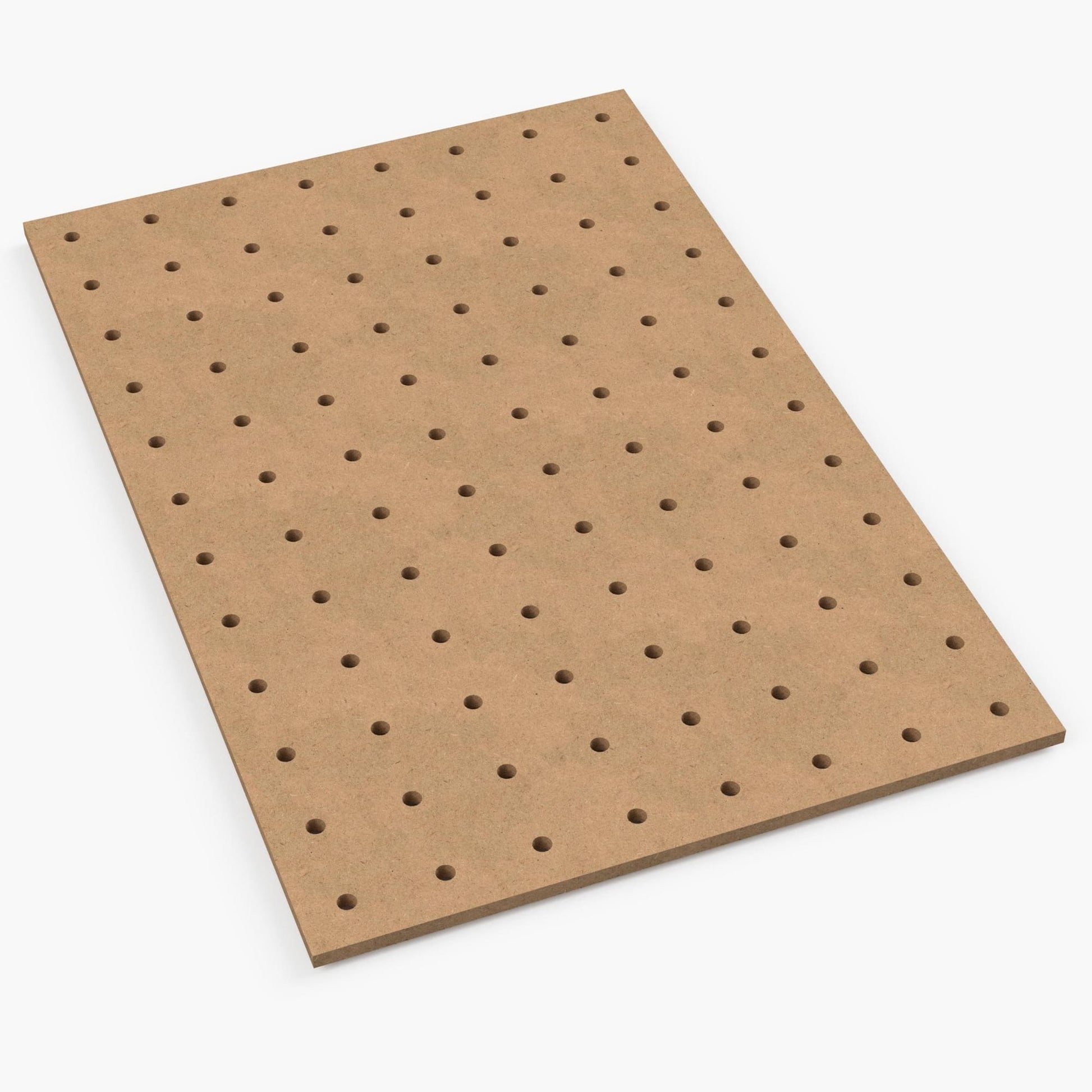 MDF Lochrasterplatte Basis 19mm – CNC-gefräst Made in Germany