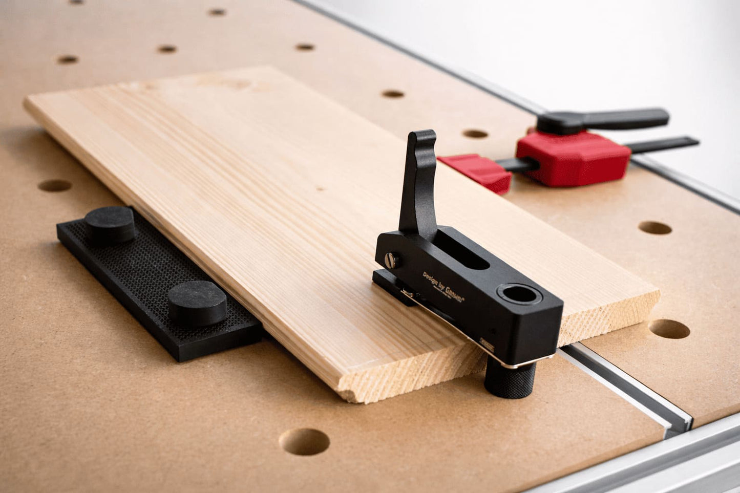 T-Nut Klemme in Alu-Schiene – Werkstück direkt einspannen ohne Benchdog